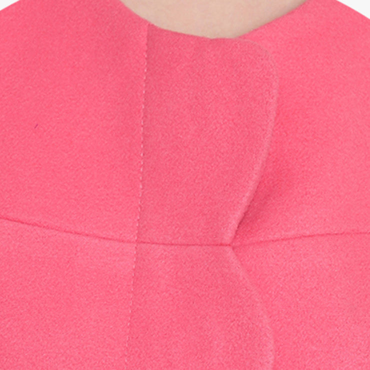 Pink Tweed Winter Jacket for Women
