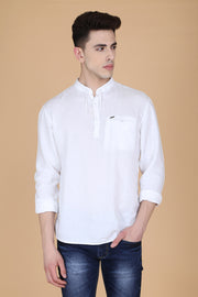 Men White Shirt