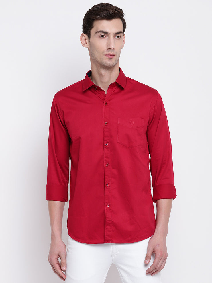 Mens Red Shirt