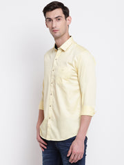 Mens Yellow Shirt
